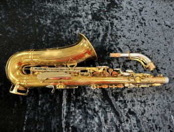 Photo Original Lacquer, Recently Repadded King Super 20 Alto Saxophone - Serial # 388475